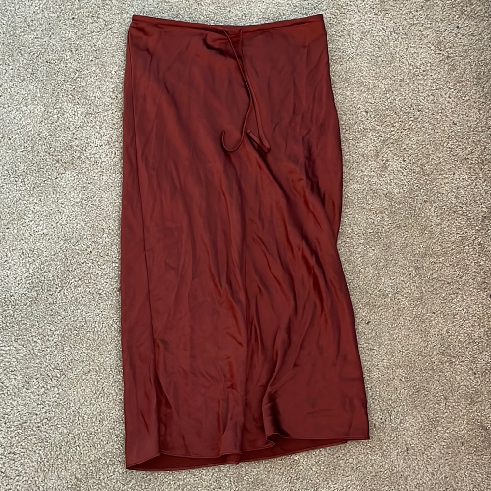 Madewell slip skirt.